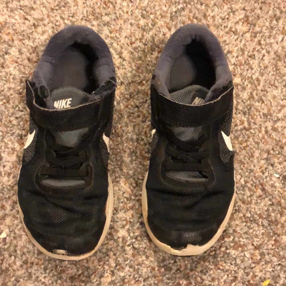 Size 12C Boys US Nike Revolution 3; worn